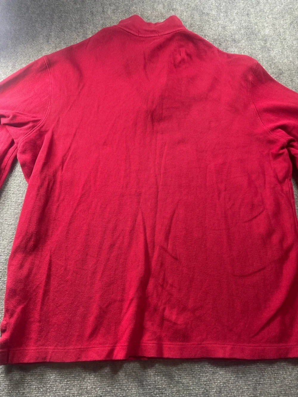 Ralph Lauren Bright Red Estate‎ Rib Sweater